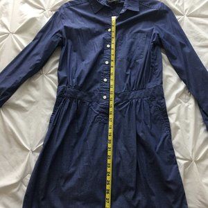 Banana Republic Denim Blue Shirt Dress in 6P